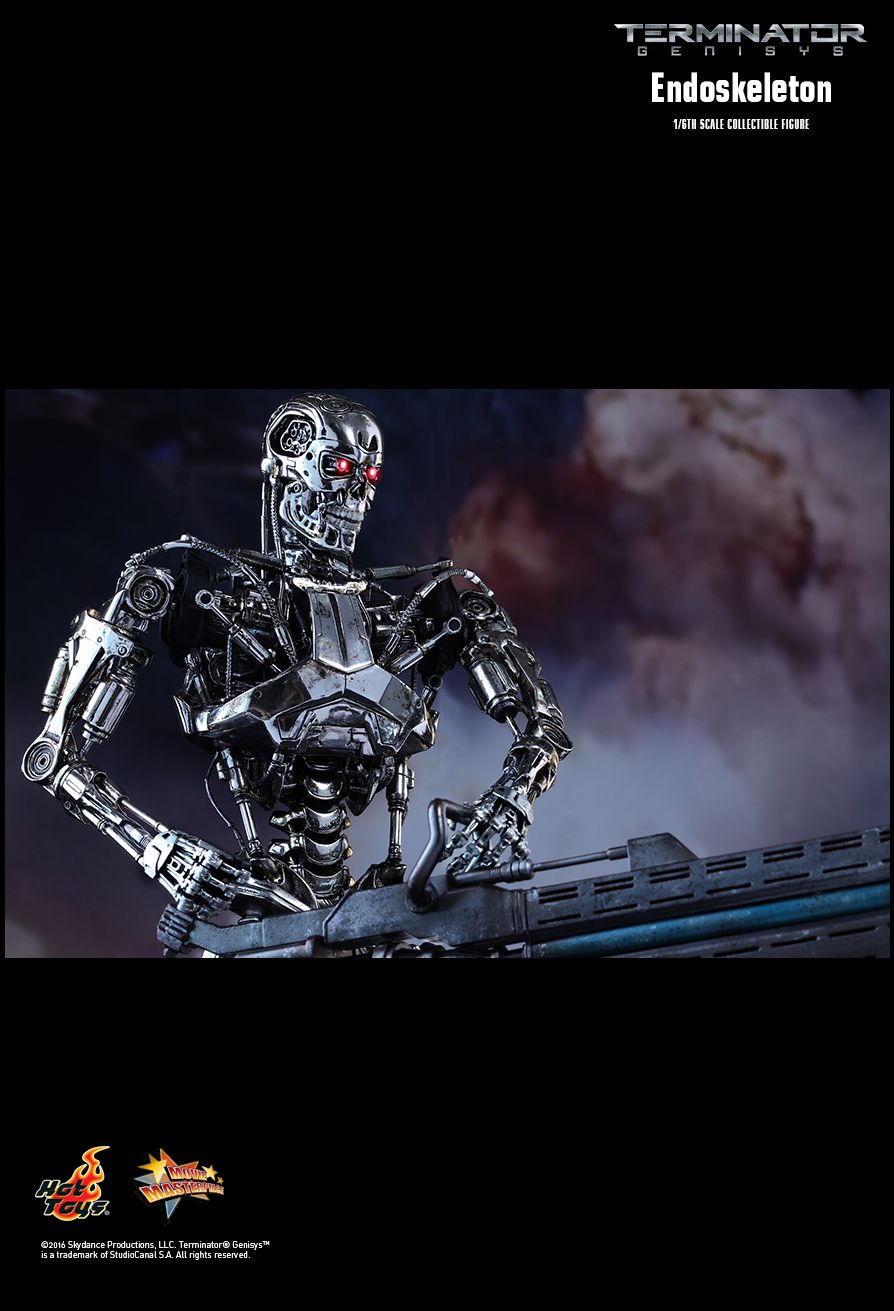 Endoskeleton Sixth Scale Figure by Hot Toys Movie Masterpiece Series 